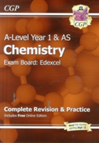 A-Level Chemistry: Edexcel Year 1 & AS Complete Revision & Practice with Online Edition