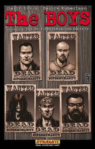 The Boys Volume 6: The Self-Preservation Society - Garth Ennis Signed