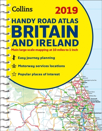 2019 Collins Handy Road Atlas Britain