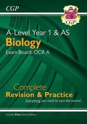 New A-Level Biology for 2018: OCR A Year 1 & AS Complete Revision & Practice with Online Edition