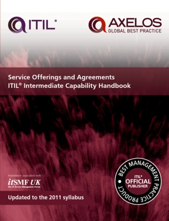 Service offerings and agreements: ITIL 2011 intermediate capability handbook (pack of 10)