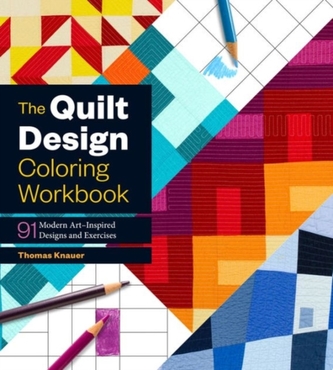 Quilt Design Coloring Workbook, the