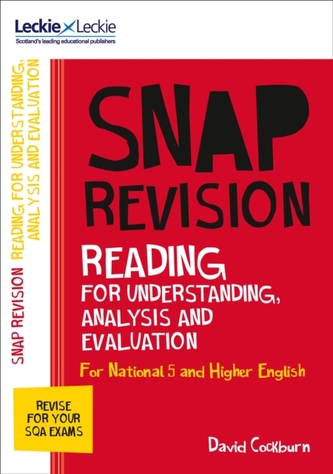 N5/Higher English: Reading for Understanding, Analysis and Evaluation