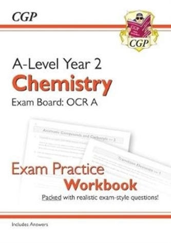 New A-Level Chemistry for 2018: OCR A Year 2 Exam Practice Workbook - includes Answers