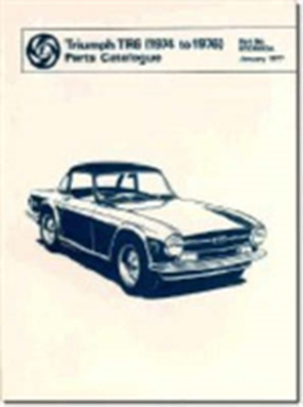 Triumph Parts Catalogue: Tr6 1974-76