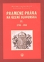 Pramene práva na území Slovenska II. 1790-1918