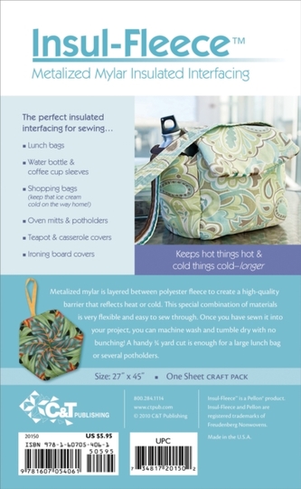 Insul-Fleece Craft Pack 27 X 45