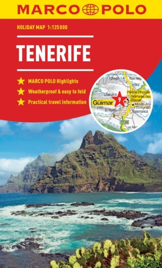 Tenerife Marco Polo Holiday Map 2019 - pocket size, easy fold Tenerife map