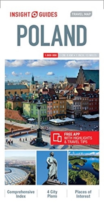 Insight Guides Travel Map Poland