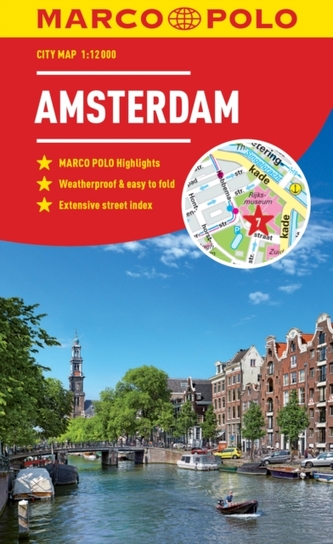 Amsterdam Marco Polo City Map 2018