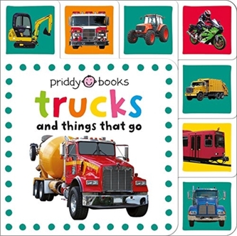 MINI TAB BOOKS TRUCKS THINGS THAT GO