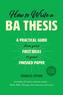 How to Write a Ba Thesis, Second Edition