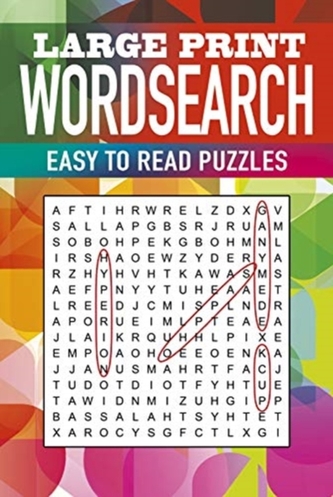 Large Print Wordsearch