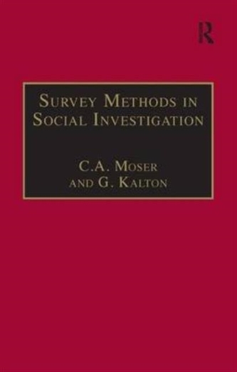 Survey Methods in Social Investigation