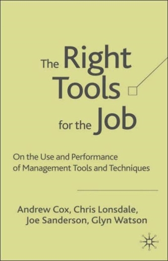 The Right Tools for the Job