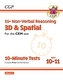New 11+ CEM 10-Minute Tests: Non-Verbal Reasoning 3D & Spatial - Ages 10-11 Book 2 (with Online Ed)