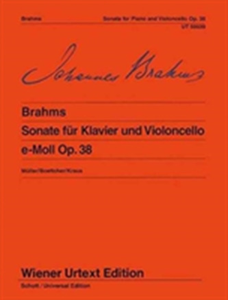 SONATA OP 38 E MINOR OP 38