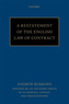 A Restatement of the English Law of Contract