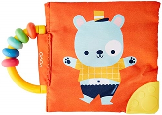 My Soft Rattle & Teetherbook Bear