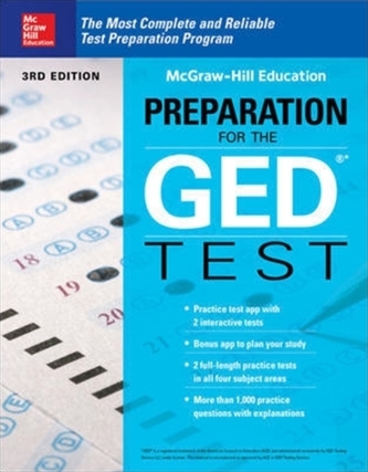 McGraw-Hill Education Preparation for the GED Test, Third Edition
