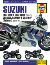  Suzuki GSX-R750 Owner's Workshop Manual