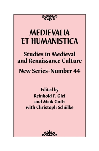 Medievalia et Humanistica, No. 44