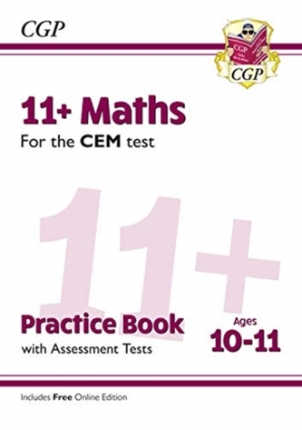 New 11+ CEM Maths Practice Book & Assessment Tests - Ages 10-11 (with Online Edition)