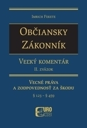 Občiansky zákonník. Veľký komentár 2. zväzok
