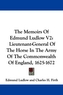 THE MEMOIRS OF EDMUND LUDLOW V2: LIEUTEN