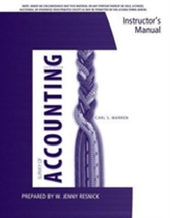 Im Survey of Acctng 6e