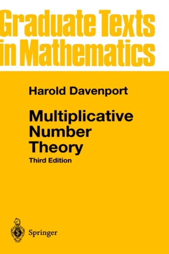 Multiplicative Number Theory