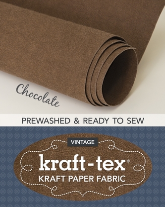 kraft-tex (R) Roll, Chocolate Prewashed
