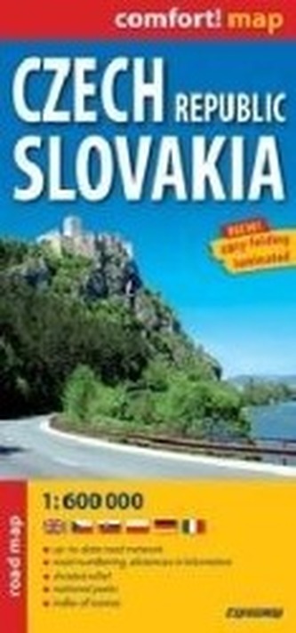 comfort! map Czech Republic & Slovakia