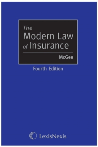 McGee: The Modern Law of Insurance