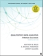 Qualitative Data Analysis - International Student Edition