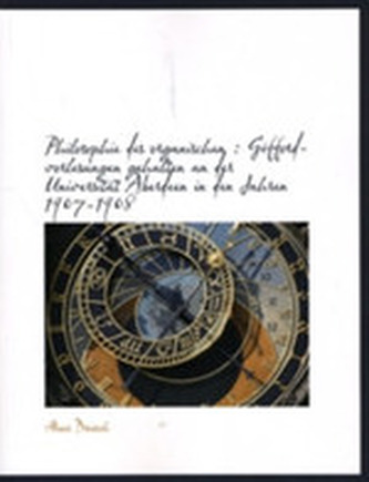 Philosophie Des Organischen