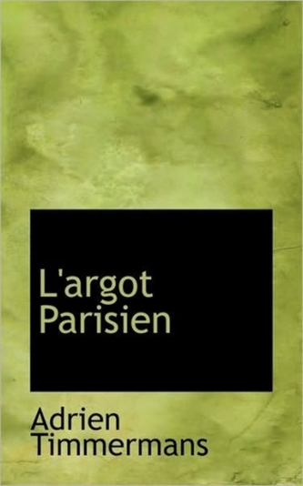 L'Argot Parisien