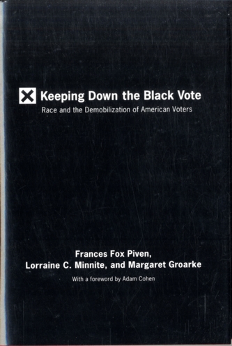 Keeping Down The Black Vote