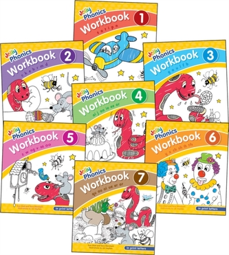 JOLLY PHONICS WORKBOOK 1-7 SET