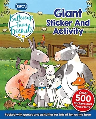 RSPCA: Buttercup Farm Friends Giant Sticker and Activity