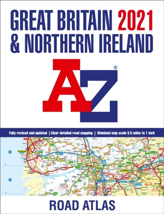 Great Britain A-Z Road Atlas 2021 (A3 Paperback)