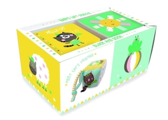 HELLO CAT BABY SOFT SNUGGLE BLOCK & BOOK