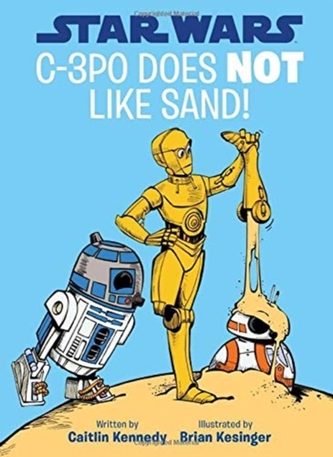 STAR WARS C3PO DOES NOT LIKE SAND A DROI