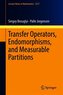 Transfer Operators, Endomorphisms, and Measurable Partitions