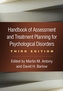 Handbook of Assessment and Treatment Planning for Psychological Disorders, Third Edition