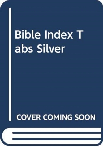 BIBLE INDEX TABS SILVER