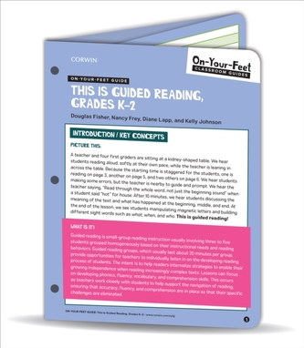 On-Your-Feet Guide: This Is Guided Reading, Grades K-2