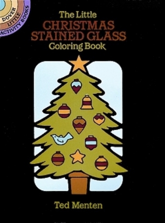 The Little Christmas Stained Glass Coloring Book