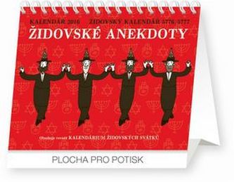 Kalendář stolní 2016 - Židovské anekdoty,  16,5 x 13 cm