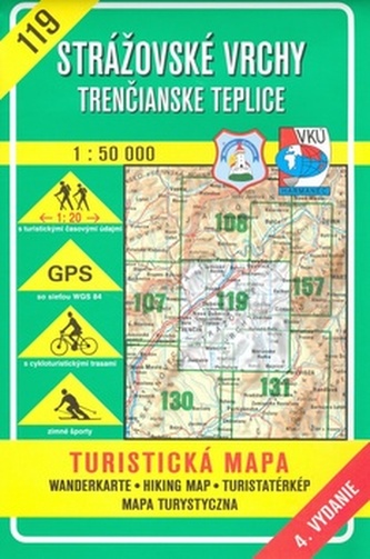 Strážovské vrchy, Trenčianske Teplice1:50 000 Strážovské vrchy, Trenčianske Teplice1:50 000